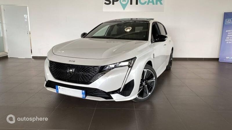 Blanc Utilisé 2025 Peugeot e-308 GT Citadine | 39 999 € - Image 1/4