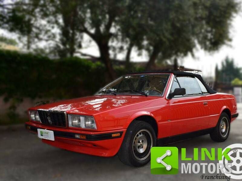 Rouge Utilisé 1987 Maserati Biturbo Cabriolet | 23 900 € - Image 1/4