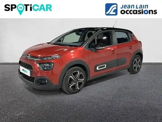 Rouge Occasion 2021 Citroën C3 Shine Citadine | 11 974 € (Prix assez cher) - Image 1/4