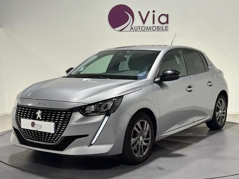 Gris Utilisé 2022 Peugeot 208 Style Citadine | 10 490 € (Bon prix) - Image 1/4