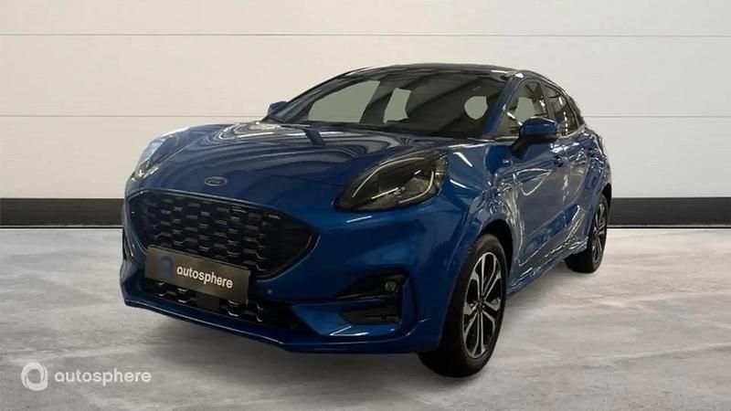 Bleu Utilisé 2023 Ford Puma Gen-E ST-Line X SUV | 25 999 € (Prix juste) - Image 1/4