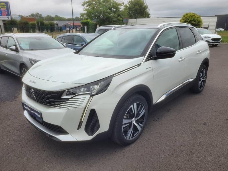 Blanc nacrã© (n) Utilisé 2022 Peugeot 3008 GT SUV | 20 999 € (Bon prix) - Image 1/4