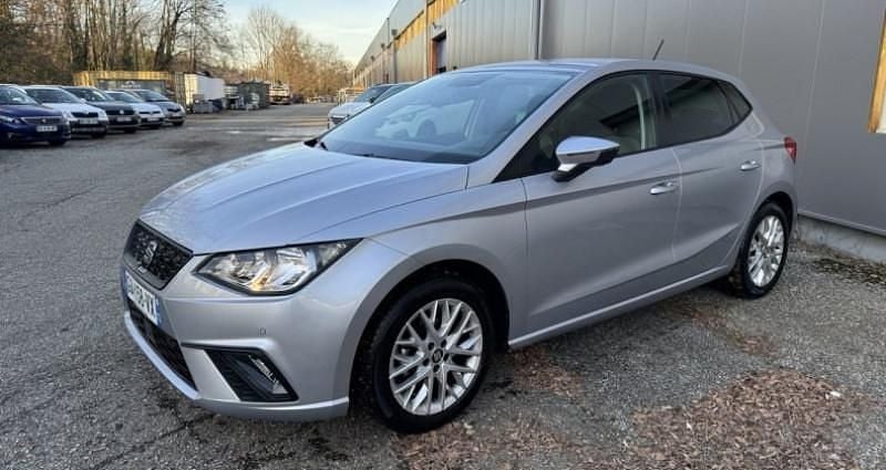 Gris Occasion 2021 Seat Ibiza Citadine | 12 590 € (Super prix) - Image 1/4