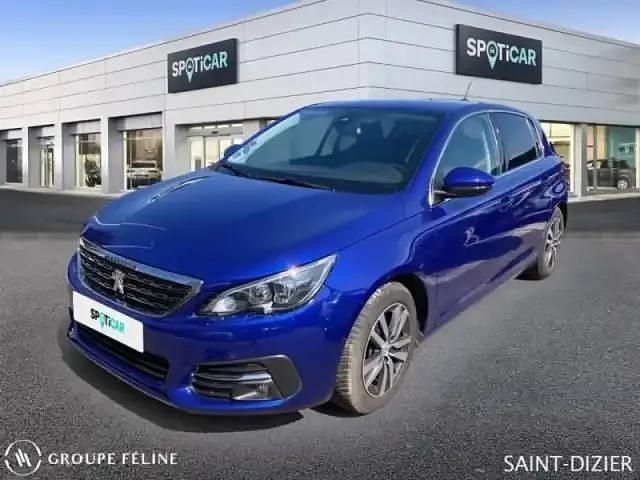 Occasion Peugeot 308 Allure 2019 Bleu magnetic Berline