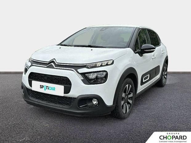 Blanc Utilisé 2024 Citroën C3 Citadine | 13 489 € (Prix juste) - Image 1/4