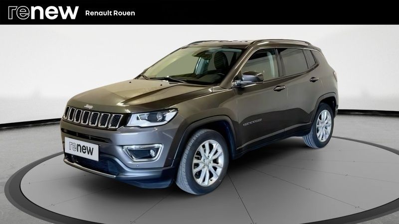 Gris Utilisé 2020 Jeep Compass Limited SUV | 21 990 € (Prix juste) - Image 1/4