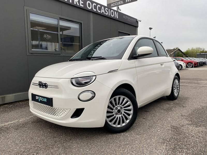Blanc Utilisé 2022 Fiat 500e Action Citadine | 12 990 € (Prix juste) - Image 1/4