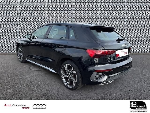 Occasion Audi A3 S-Line 150 ch (110 kW) 2021 Noir mythic métallisé Berline