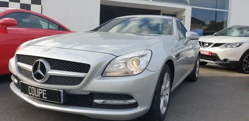 Gris Utilisé 2013 Mercedes SLK200 Cabriolet | 15 990 € - Image 1/4