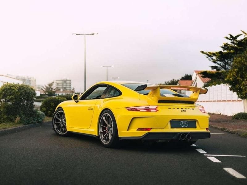 Occasion Porsche 911 GT3 Chrono 502 ch (369 kW) 2018 Jaune Coupé