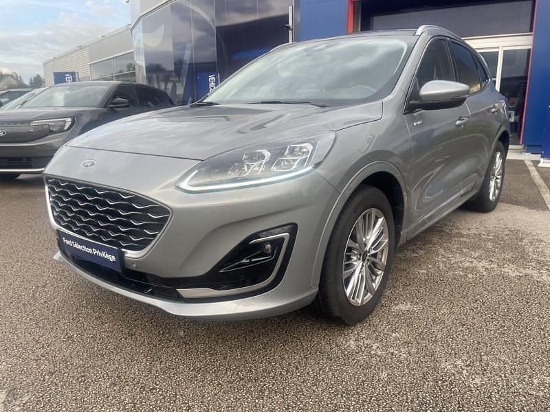 Gris solar mã©tallisã©e Utilisé 2023 Ford Kuga Vignale SUV | 28 799 € (Prix juste) - Image 1/4