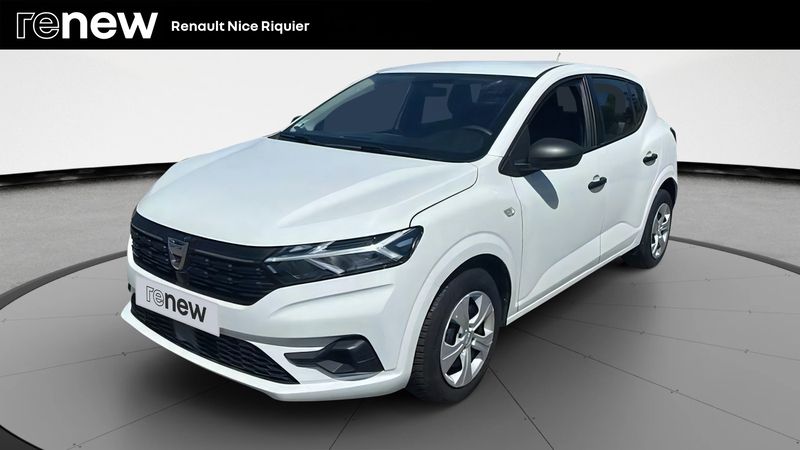 Blanc Utilisé 2022 Dacia Sandero Essentiel Citadine | 11 499 € (Prix juste) - Image 1/4