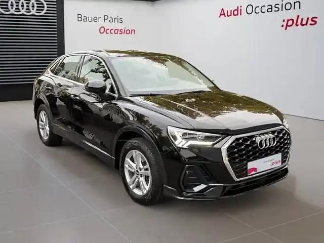 Noir mythe métallisé Utilisé 2022 Audi Q3 Sportback Business SUV | 33 480 € - Image 1/4