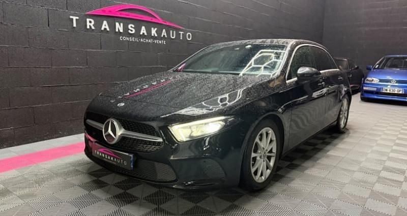 Noir Occasion 2018 Mercedes A200 Progressive Berline | 19 490 € (Prix juste) - Image 1/4