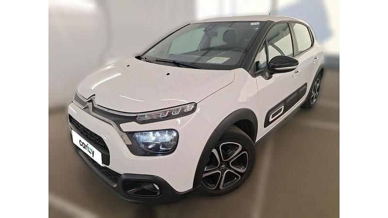 Blanc Utilisé 2022 Citroën C3 Feel Citadine | 9 890 € (Bon prix) - Image 1/4