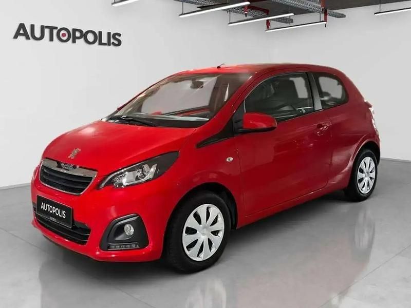 Rouge Utilisé 2021 Peugeot 108 Active Citadine | 11 990 € (Prix assez cher) - Image 1/4