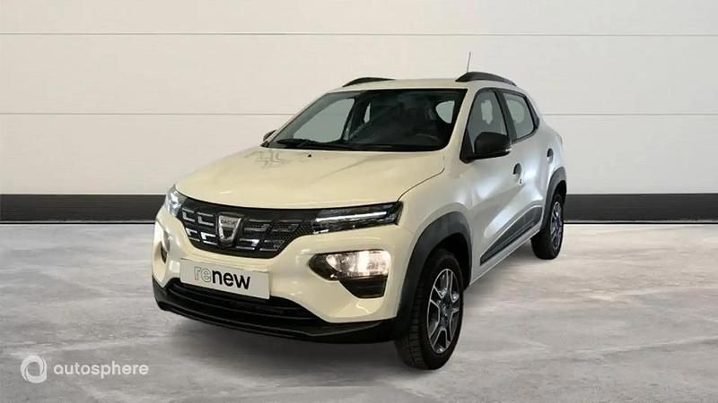 Blanc Utilisé 2021 Dacia Spring Business Citadine | 8 749 € (Prix juste) - Image 1/4