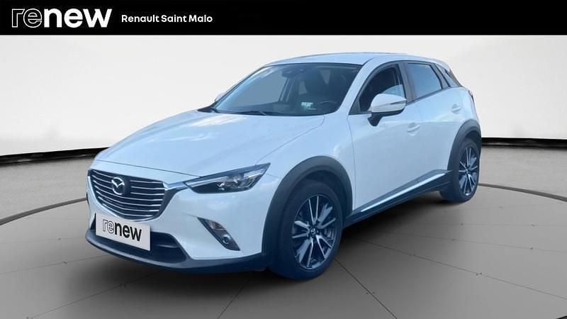 Blanc Occasion 2018 Mazda CX-3 Selection SUV | 15 590 € (Prix assez cher) - Image 1/4