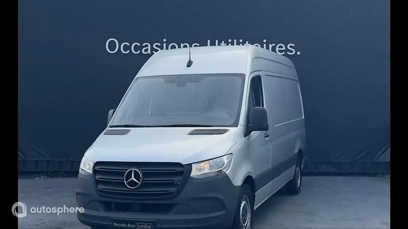Gris Utilisé 2021 Mercedes Sprinter Van | 34 999 € (Bon prix) - Image 1/4