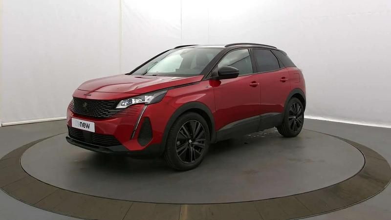 Rouge Utilisé 2022 Peugeot 3008 GTi SUV | 24 990 € (Prix juste) - Image 1/4