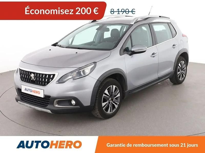 Gris Utilisé 2017 Peugeot 2008 Allure SUV | 7 990 € (Prix juste) - Image 1/2