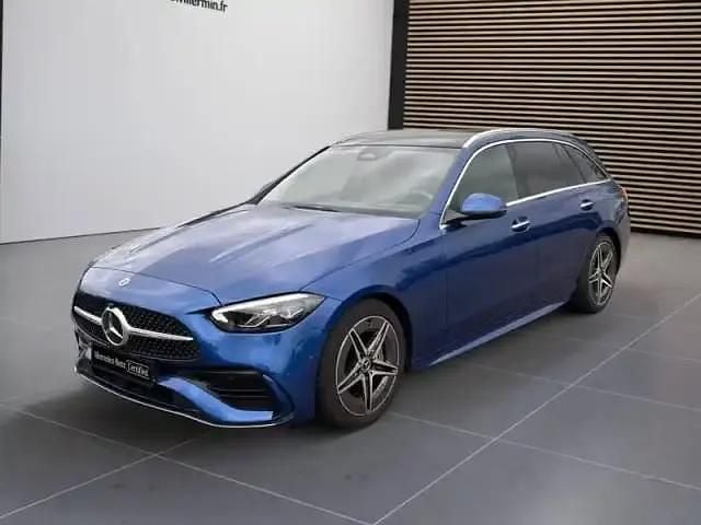 Bleu Occasion 2023 Mercedes C220 Break | 42 500 € (Prix assez cher) - Image 1/4