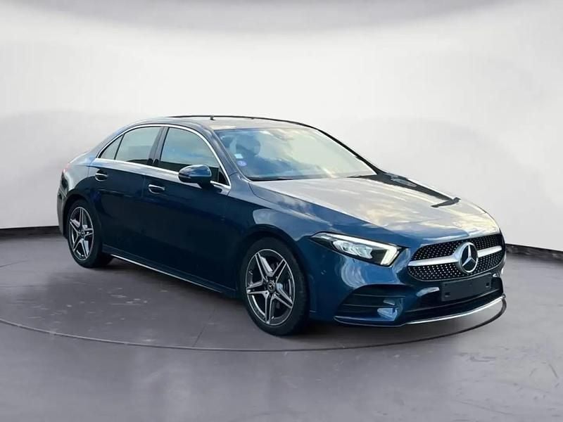 Occasion Mercedes A180 AMG line 136 ch (100 kW) 2021 Bleu Berline