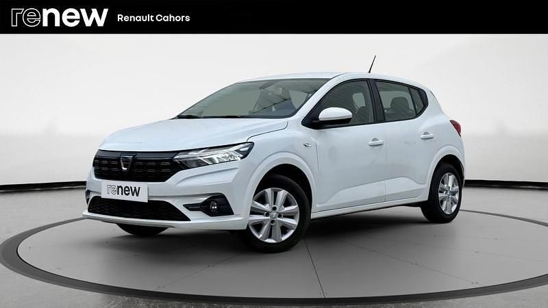 Occasion Dacia Sandero Comfort 2022 Blanc Citadine