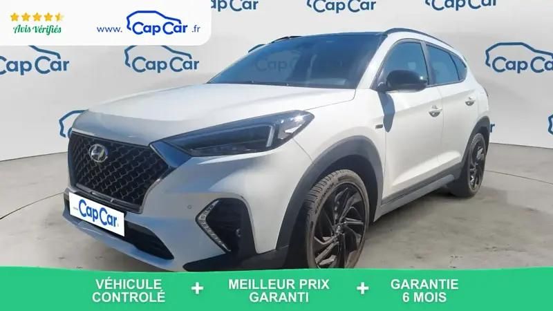 Blanc Utilisé 2020 Hyundai Tucson N Line SUV | 21 290 € (Prix juste) - Image 1/4