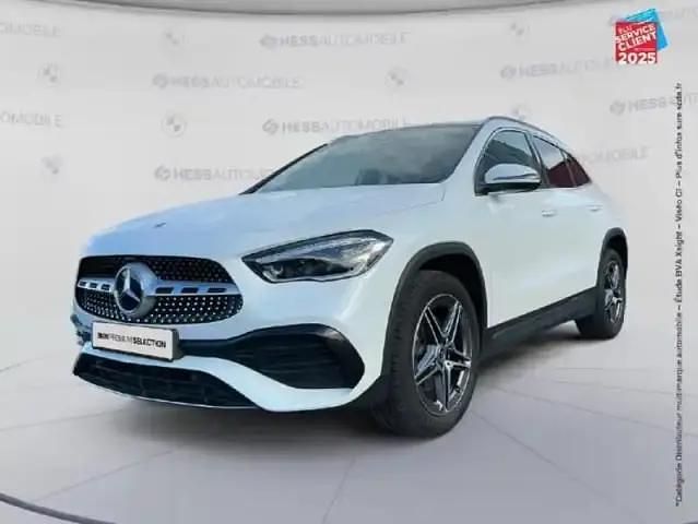 Blanc polaire Occasion 2023 Mercedes GLA250 AMG line SUV | 36 999 € (Bon prix) - Image 1/4