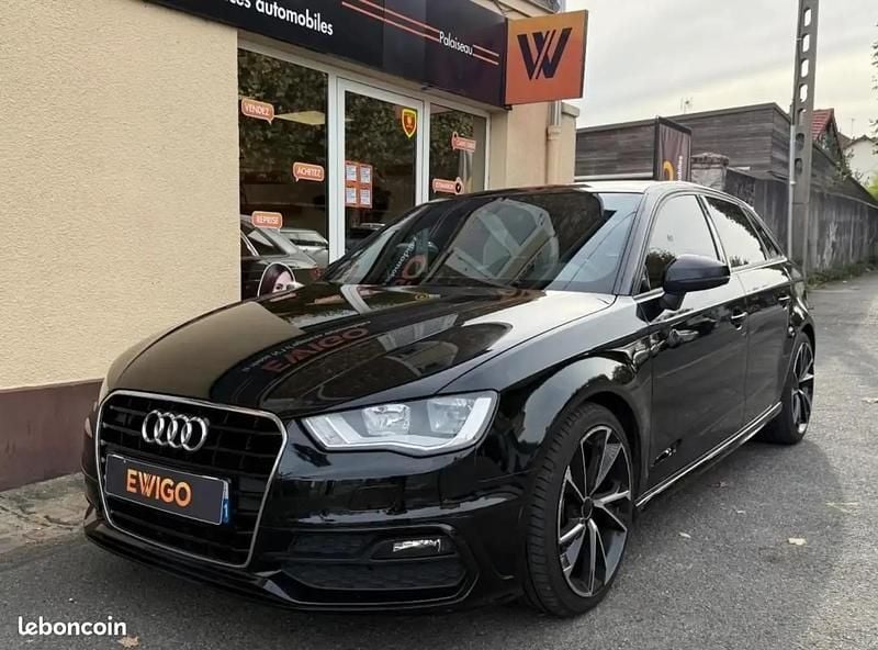 Noir Utilisé 2016 Audi A3 S-Line Berline | 12 790 € (Super prix) - Image 1/4