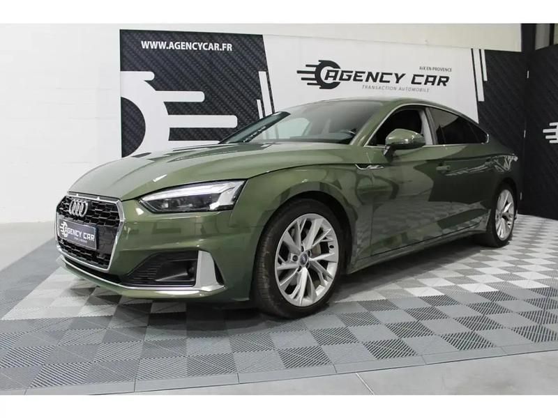 Vert Utilisé 2020 Audi A5 Coupé | 31 490 € - Image 1/4