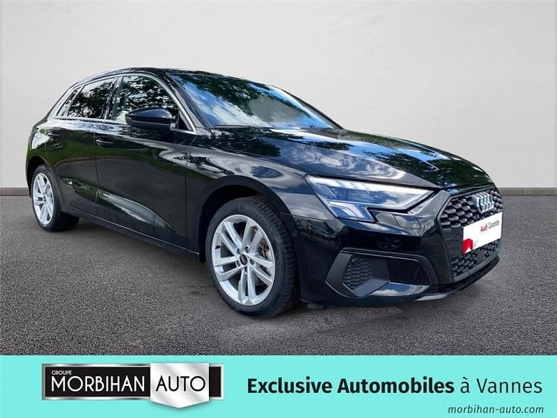 Occasion Audi A3 Sportback e-tron Business 150 ch (110 kW) 2024 Noir mythe métallisé Citadine