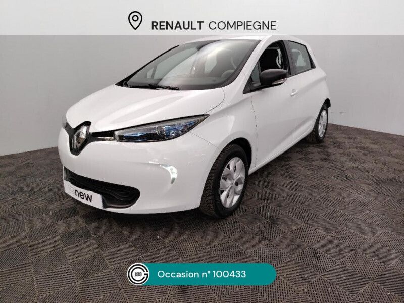 Blanc Utilisé 2019 Renault Zoe Life Citadine | 6 490 € (Super prix) - Image 1/4