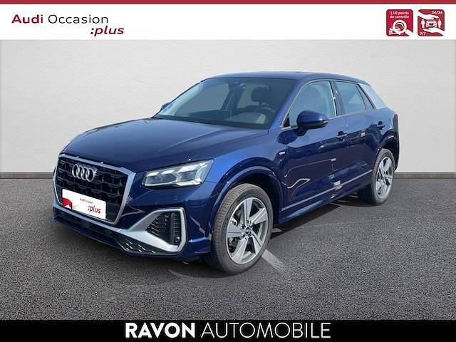 Bleu navarre métallisé Utilisé 2021 Audi Q2 Advanced Plus SUV | 27 890 € (Prix juste) - Image 1/4