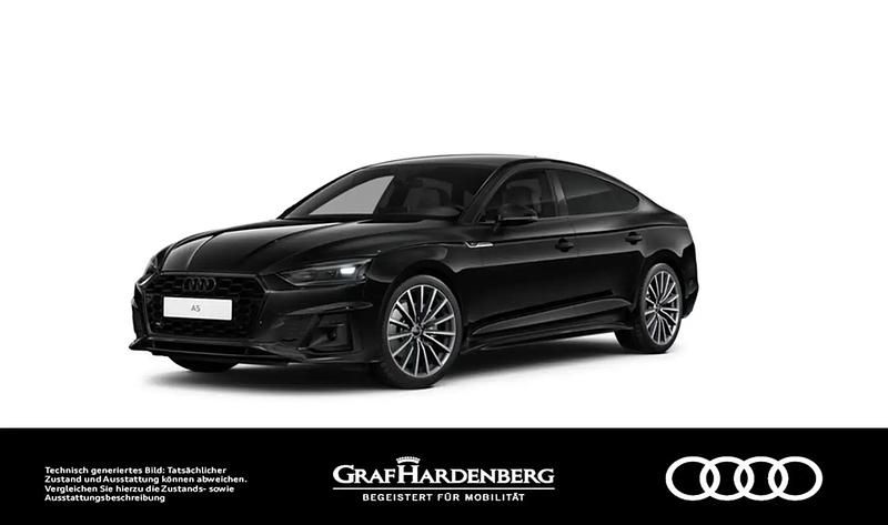 Noir Occasion 2022 Audi A5 Sportback S-Line Citadine | 35 880 € (Bon prix) - Image 1/4