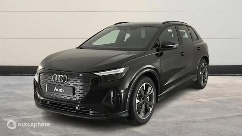 Noir Nouvelle 2025 Audi Q4 e-tron S-Line SUV | 58 990 € - Image 1/4