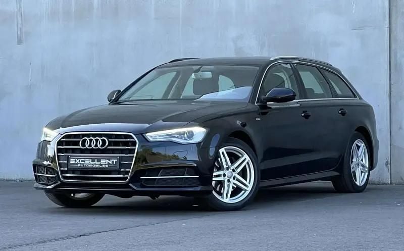 Noir Utilisé 2018 Audi A6 S-Line Break | 19 950 € (Bon prix) - Image 1/2