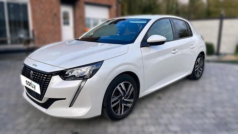 Blanc Occasion 2021 Peugeot 208 Allure Citadine | 12 390 € (Super prix) - Image 1/4