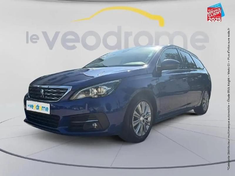 Bleu Utilisé 2019 Peugeot 308 Allure Break | 11 999 € (Prix juste) - Image 1/4