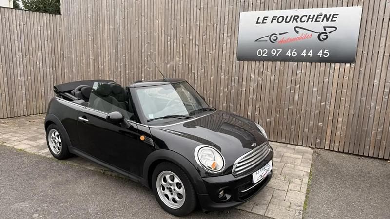 Noir Utilisé 2015 Mini Cooper D Cabriolet Cabriolet | 13 990 € - Image 1/4