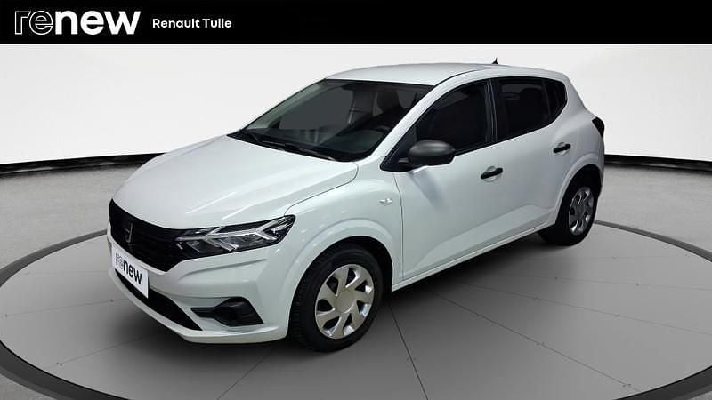 Blanc Utilisé 2022 Dacia Sandero Essentiel Citadine | 11 990 € (Bon prix) - Image 1/4