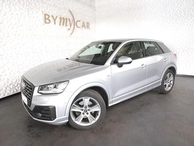 Argent fleuret métallisé Utilisé 2018 Audi Q2 S-Line SUV | 20 280 € (Prix juste) - Image 1/4