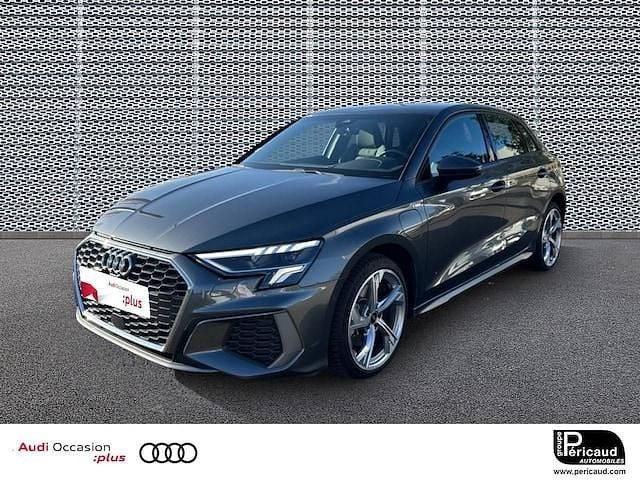 Occasion Audi A3 Sportback e-tron S-Line 150 ch (110 kW) 2021 Gris daytona nacré Citadine