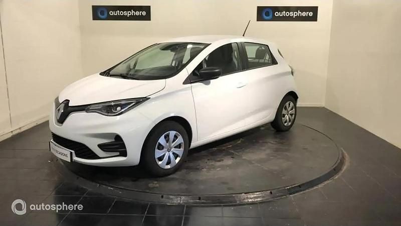Blanc Occasion 2021 Renault Zoe Life Citadine | 11 999 € (Prix juste) - Image 1/4