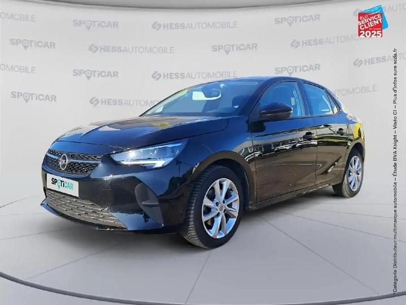 Noir Utilisé 2023 Opel Corsa Elegance Berline | 14 299 € (Prix juste) - Image 1/4