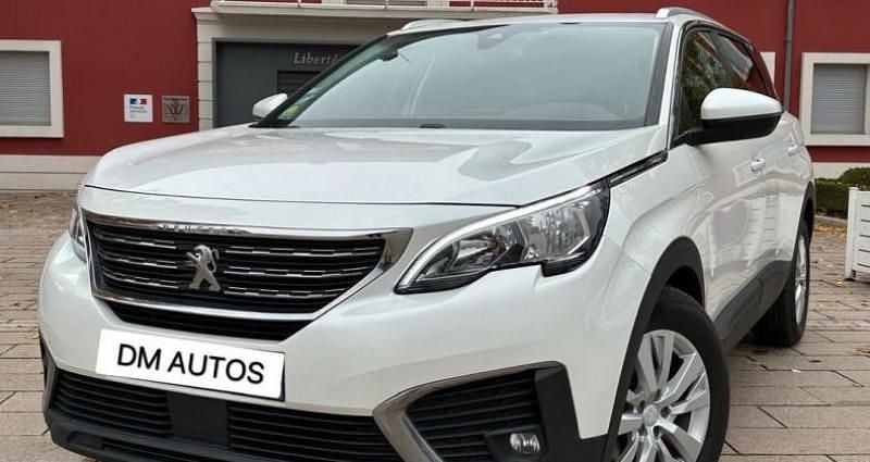 Blanc Utilisé 2018 Peugeot 5008 Monospace | 13 990 € - Image 1/4