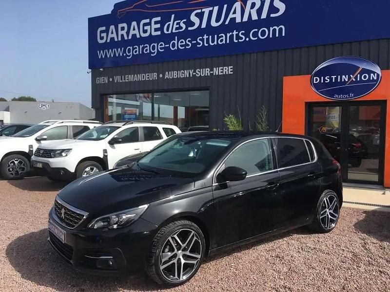 Noir Occasion 2018 Peugeot 308 Allure Berline | 12 980 € (Prix juste) - Image 1/4