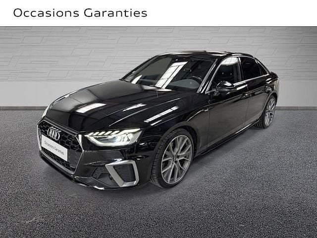 Noir mythic métallisé Occasion 2020 Audi A4 S-Line Berline | 25 495 € (Bon prix) - Image 1/4