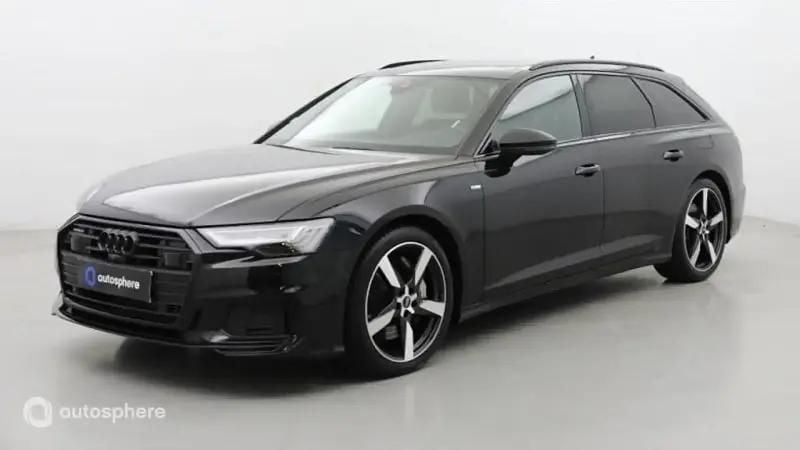 Noir Utilisé 2021 Audi A6 S-Line Break | 35 999 € (Super prix) - Image 1/4